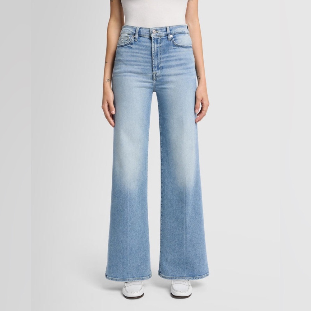 7 For All Mankind Luxe Vintage Women's 31 Ultra High Rise Cropped Jo Denim Jeans